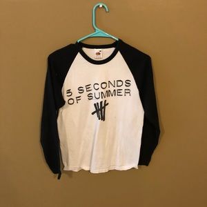 5 Seconds of Summer Baseball Style Tee